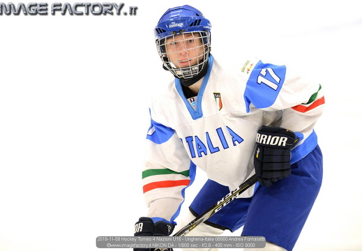 2018-11-09 Hockey Torneo 4 Nazioni U16 - Ungheria-Italia (1-0)